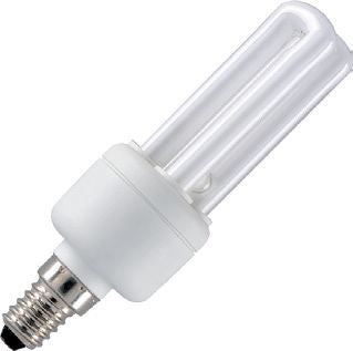 SPL E14 CFL 2U Stick 36x139mm 230V 670Lm 11W 2700K 10000h 2700K Non-Dimmable - 441411012