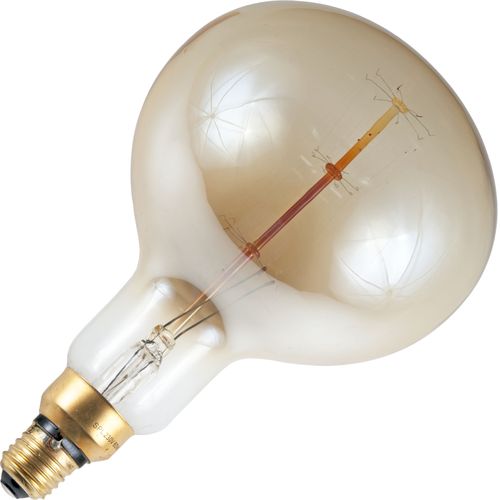 Schiefer E27 Deco R160x250mm 230V 60W 23 anchors 3000h Gold 2200K Dimmable - 651606000