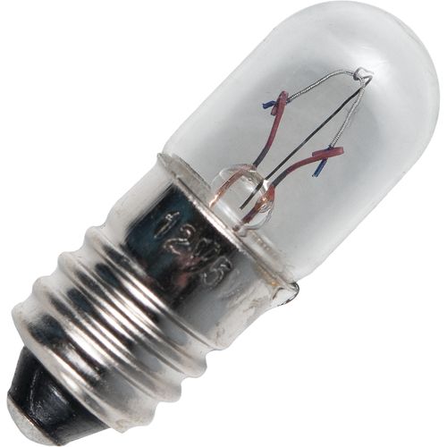 Schiefer E10 T10x28mm 24V 25mA 06W C-2V 2000h Clear 2500K Dimmable - 102838200