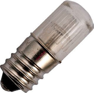 Schiefer E10 T9x23mm 110-130V Wire Ended 10000h Clear Red Neon PVC 2500K Non-Dimmable - 102396800