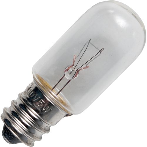 Schiefer E12 T16x45mm 24V 110mA 264W C-2F 2000h Clear 2500K Dimmable - 124539000