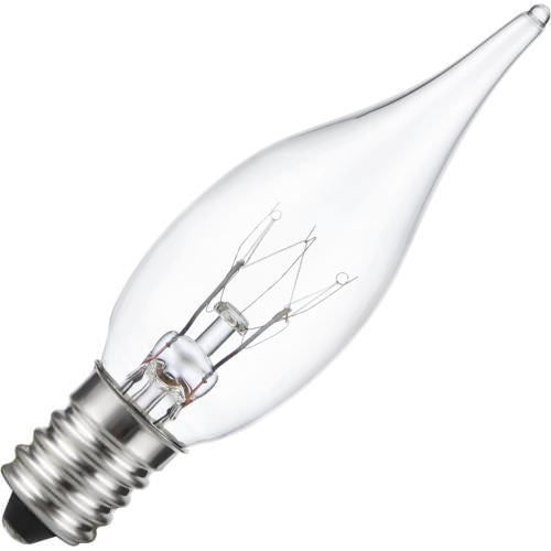 Schiefer E14 Candle tip C22x90mm 230V 15W 3CC-9 1500h Clear 2500K Dimmable - 660013160