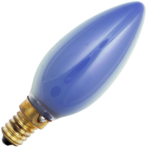 Schiefer E14 Candle C35x95mm 230V 25W CC-2F 1000h Blue K Dimmable - 419951483