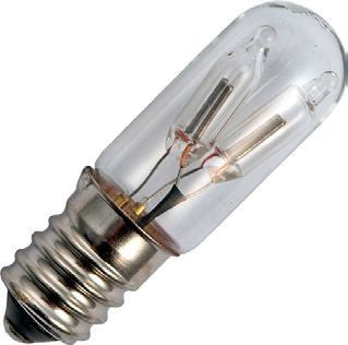 Schiefer E14 T16x54mm 110-130V Wire Ended 2x 10000h Clear Red Neon Glass 2500K Non-Dimmable - 145496900