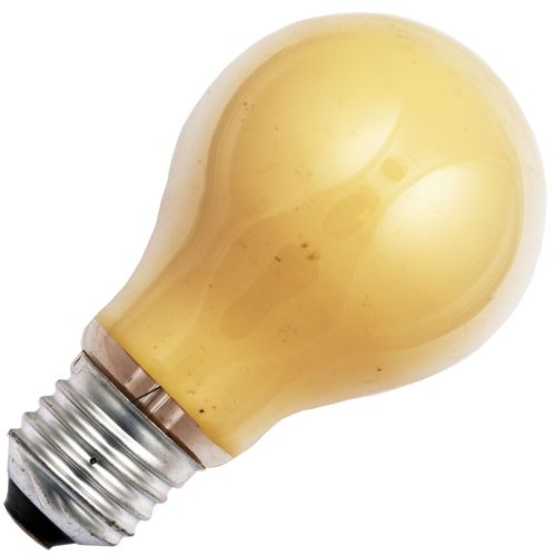 Schiefer E27 GLS A60x105mm 230V 60W C-2F 1000h Yellow K Dimmable - 419951431