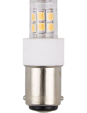 SPL LED Ba15d Tube T17x47mm 230V 255Lm 21W 2700K 827 360° AC Clear Non-Dimmable 2700K Non-Dimmable - L024352227-1