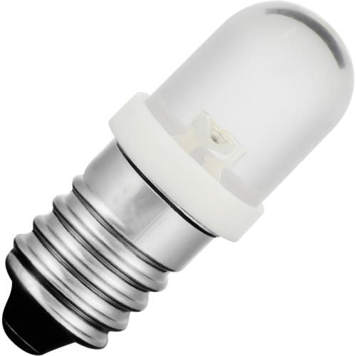 Schiefer E10 Single Led T85x28mm 12V 20mA AC/DC Water Clear White 20000h 6500K Non-Dimmable - 102735701