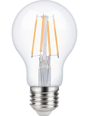 SPL LED E27 Filament GLS A60x104mm 230V 470Lm 42W 2700K 827 360° AC Clear Dimmable 2700K Dimmable - L276050827-1