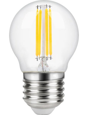 SPL LED E27 Filament Ball G45x80mm 230V 470Lm 34W 2700K 827 360° AC Clear Dimmable 2700K Dimmable - L277250827-1