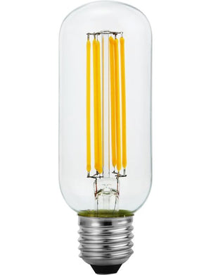 SPL LED E27 Filament Tube T45x130mm 230V 600Lm 65W 2500K 925 360° AC Clear Dimmable 2500K Dimmable - LX023833302