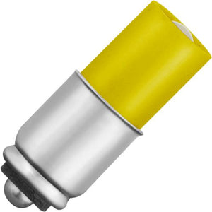 Schiefer T1 3/4 Midget Grooved 6x16mm Starled 6V 10mA AC/DC Clear Yellow 25000h K Non-Dimmable - 950920604