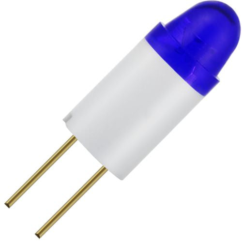 Schiefer T1 3/4 Bi Pin 6x16mm Starled 24V 10mA AC/DC Clear Blue 25000h K Non-Dimmable - 970937406