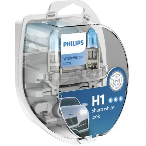 Philips 12258WVUSM P14,5s Halogen  2 Halogen Bulbs