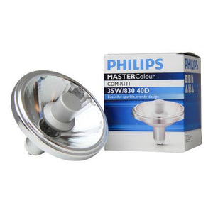 Philips MASTERC CDM-R111 35W/830 GX8.5 40D 1CT/6 - MASTERColour CDM-R111 35W 830 GX8.5 40D