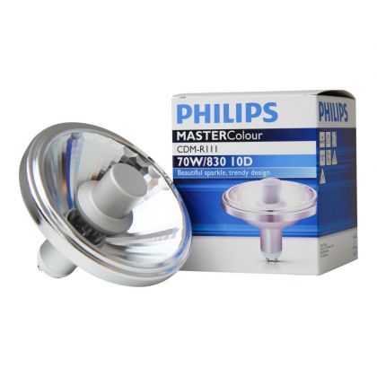 Philips MASTERC CDM-R111 70W/830 GX8.5 10D 1CT/6 - MASTERColour CDM-R111 70W 830 GX8.5 10D