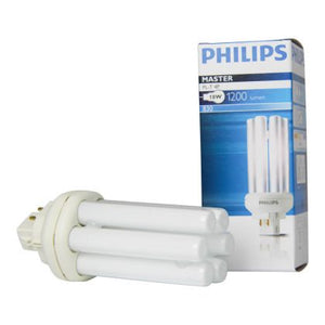 Philips MASTER PL-T 18W/830/4P 1CT/5X10BOX - MASTER PL-T 18W - 830 Warm White | 4 Pin