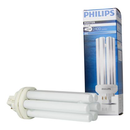 Philips MASTER PL-T 32W/840/4P 1CT/5X10BOX - MASTER PL-T 32W - 840 Cool White | 4 Pin