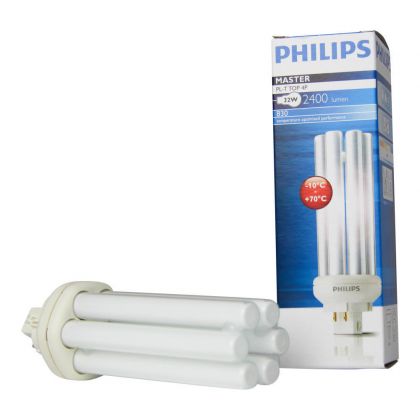 Philips MASTER PL-T TOP 32W/830/4P 1CT/5X10BOX - MASTER PL-T Top 32W - 830 Warm White | 4 Pin