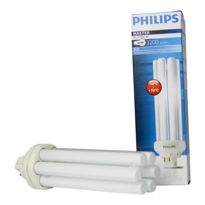 Philips MASTER PL-T TOP 42W/830/4P 1CT/5X10BOX - MASTER PL-T Top 42W - 830 Warm White | 4 Pin