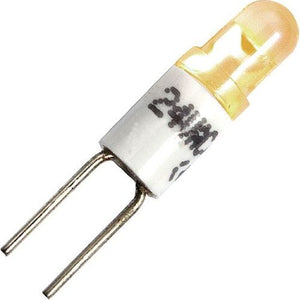 Schiefer T1 Bi Pin 4x10mm Starled 28V 10mA AC/DC Clear Yellow 25000h K Non-Dimmable - 840641604