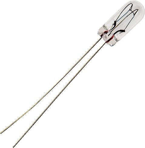 Schiefer T1 1/2 Wire Ended 49x13mm 135V 60mA C-2R 100h Clear 2500K Dimmable - 010800700