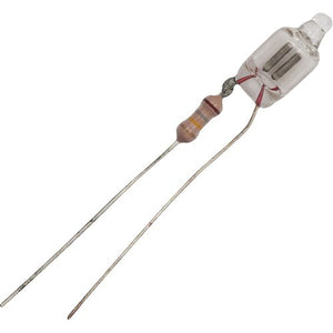 Schiefer T1 3/4 Wire Ended 6x16mm 220-240V 10000h Clear Red Neon Glass with Resistor 2500K Non-Dimmable - 015497800