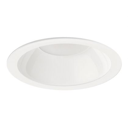 Philips DN142B 20S/840 PSD-E UGR19 - LED Downlight Coreline DN142B Aluminium White 19.2W 2300lm 60D - 840 Cool White | Cutout 200mm - IP20 - UGR<19 - Dimmable