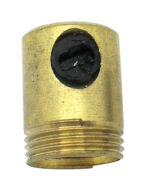 05893 - Cordgrip Adaptor with Side Screw Brass Male 1/2" - Lampfix - Sparks Warehouse