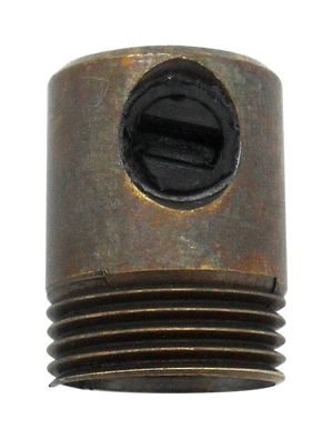 05892 - Cordgrip Adaptor with Side Screw Antique Brass Male 1/2" - Lampfix - Sparks Warehouse