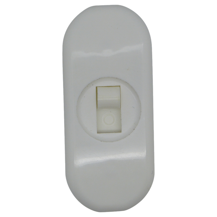 05764 - 2 Core Inline Switch Mini White 1A