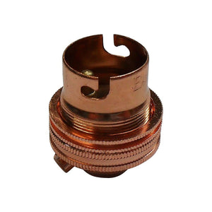 Lampfix 05245 Ecofix BC Lampholder ½" Unswitched Copper Lampholder LampFix - Sparks Warehouse