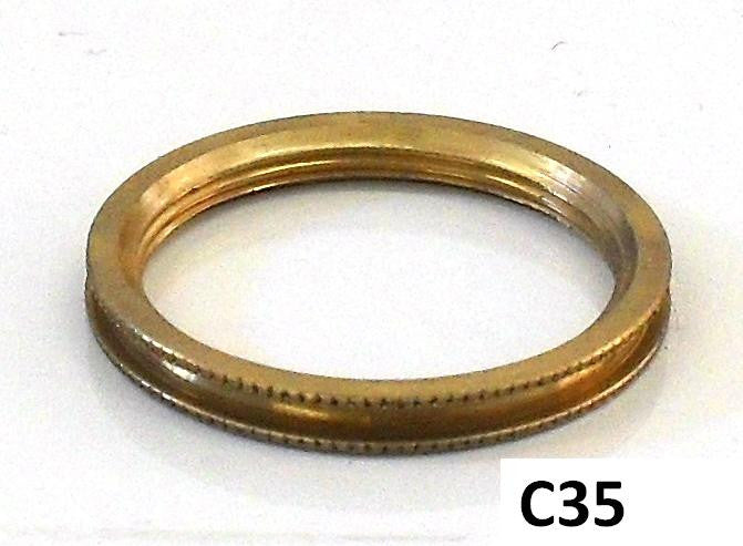 Lampfix 05115 Brass Shade Ring (for BC Lampholder)