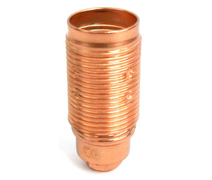 Lampfix 05098 Continental L/H 10mm SES Copper Full Threaded Lampholder LampFix - Sparks Warehouse