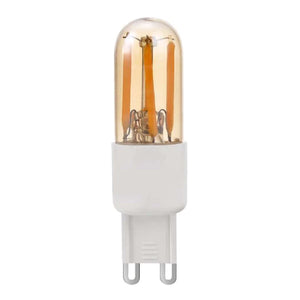 Casell 3w LED G9 Filament Bulb - Amber - Dimmable