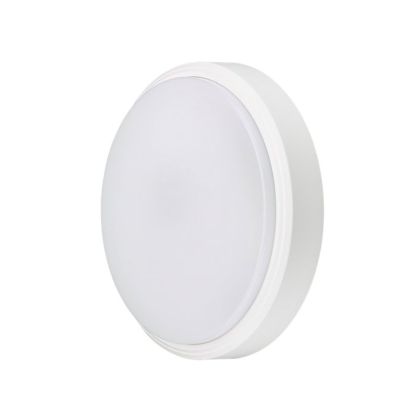 Philips WL140V LED20S/830 PSED ELB3 WH - LED Bulkhead Coreline WL140V White 25W 2100lm - 830 Warm White | 390mm - IP65 - Dali Dimmable - Emergency 3H