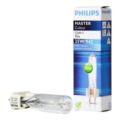 Philips MASTERC CDM-T Elite 35W/942 G12 1CT - MASTERColour G12 CDM-T Elite 35W - 942 Cool White | Best Colour Rendering