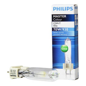 Philips MASTERC CDM-T Elite 70W/930 G12 1CT/12 - MASTERColour G12 CDM-T Elite 70W - 930 Warm White | Best Colour Rendering