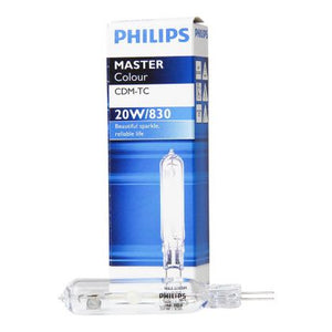 Philips MASTERC CDM-TC Elite 20W/830 G8.5 1CT/12 - MASTERColour G8.5 CDM-TC 20W - 830 Warm White