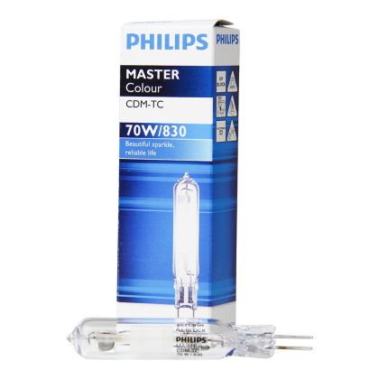 Philips MASTERC CDM-TC 70W/830 G8.5 1CT/12 - MASTERColour G8.5 CDM-TC 70W - 830 Warm White