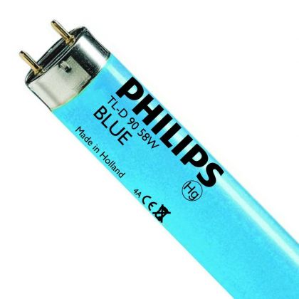 Philips TL-D Colored 58W Blue 1SL/25 - MASTER TL - D 58W - Blue | 150cm