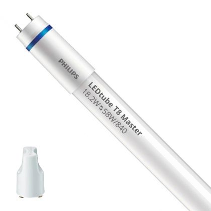 Philips MAS LEDtube 1500mm HO 18.2W 840 T8 - LED Tube T8 MASTER (EM/Mains) High Output 18.2W 3100lm - 840 Cool White | 150cm - Replaces 58W