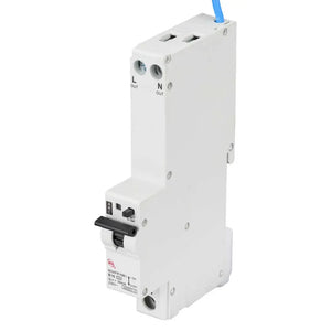 M2 SINGLE MOD AFDD / RCBO - 16A B CURVE Double Pole 1 Module B Curve 6kA 30mA Type A AFDD Combined RCBO