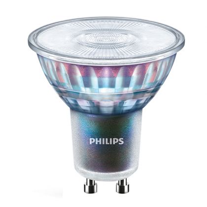 Philips MAS LED ExpertColor 5.5-50W GU10 930 25D - MASTER LEDspot ExpertColor GU10 PAR16 5.5W 375lm 25D - 930 Warm White | Best Colour Rendering - Dimmable - Replaces 50W