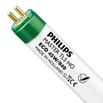 Philips MASTER TL5 HO Eco 45=49W/840 UNP/40 - MASTER TL5 ECO HO 45W - 840 Cool White | 145cm