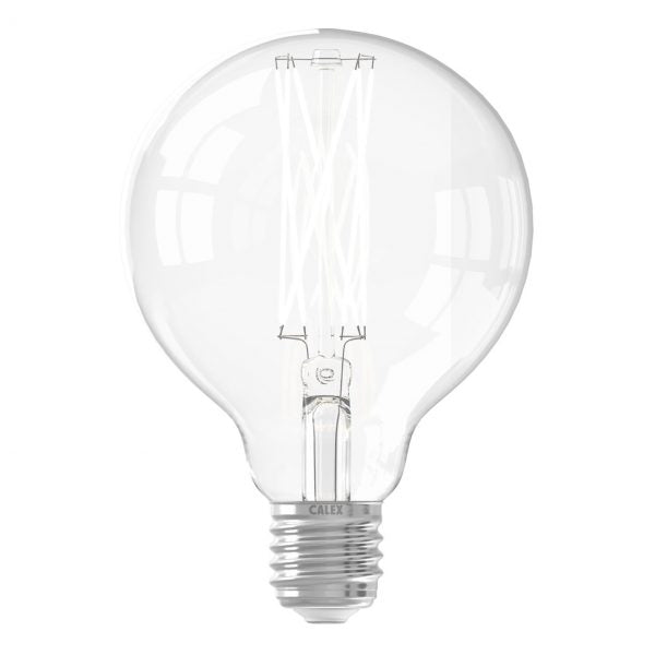 G95L4.5ES-82D-CX - G95 Clear Straight fil 220-240V 4.5W 470lm 2300K E27 dimmable