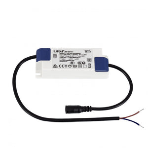 12.6W LIFUD Driver with Jack connection 25-42V DC Flicker Free LF-GIR013YS LED Driver lifud - The Lamp Company