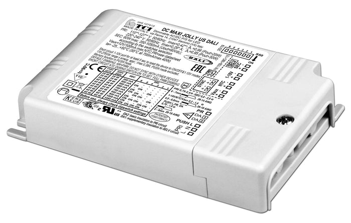 TCI 127413 - TCI MAXIJOLLY US DALI 60W LED Driver DALI dimmable, Multi Current 350-1050Ma