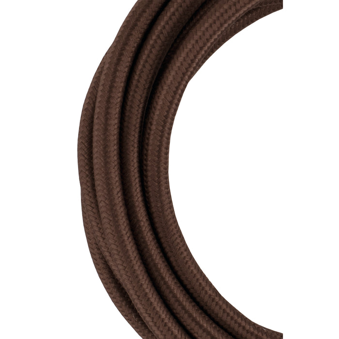 Bailey 139675 - Textile Cable 2C Brown 3m