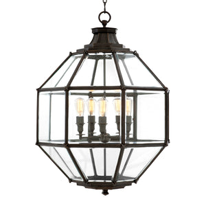 Bailey 140823 - Pendant Barclay L Black Metal Bailey Bailey - The Lamp Company