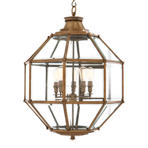 Bailey 140826 - Pendant Barclay L Brass Bailey Bailey - The Lamp Company